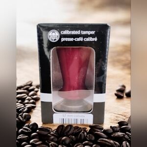 NIB Espro Espresso Tamper 57mm Burgandy